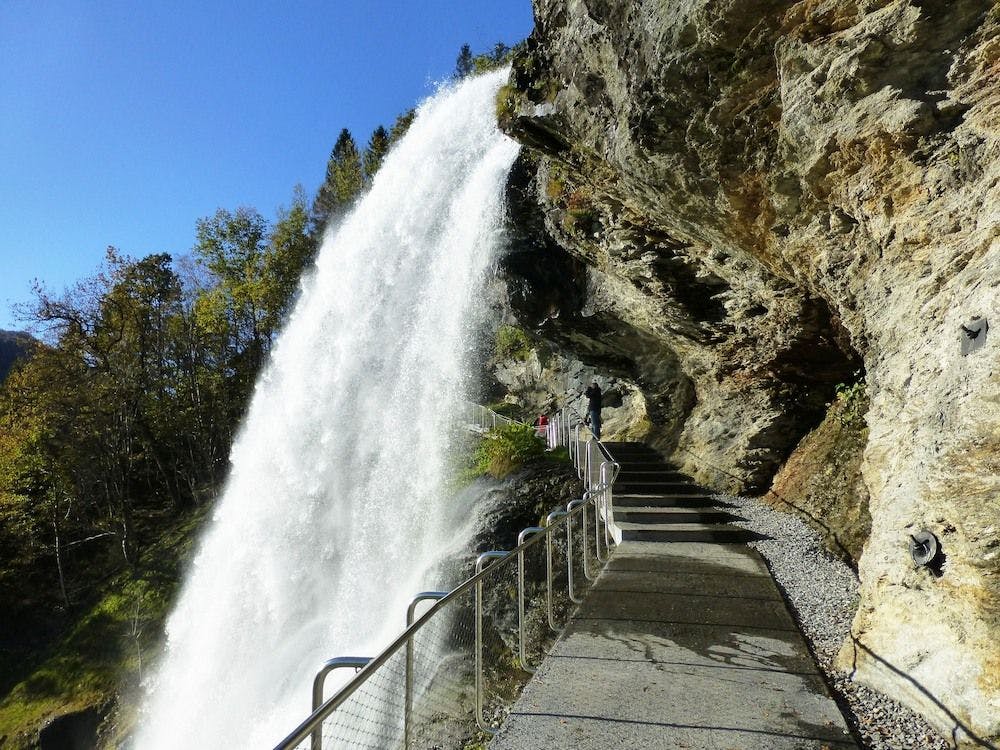 Waterfall at Scenic Route Hardanger