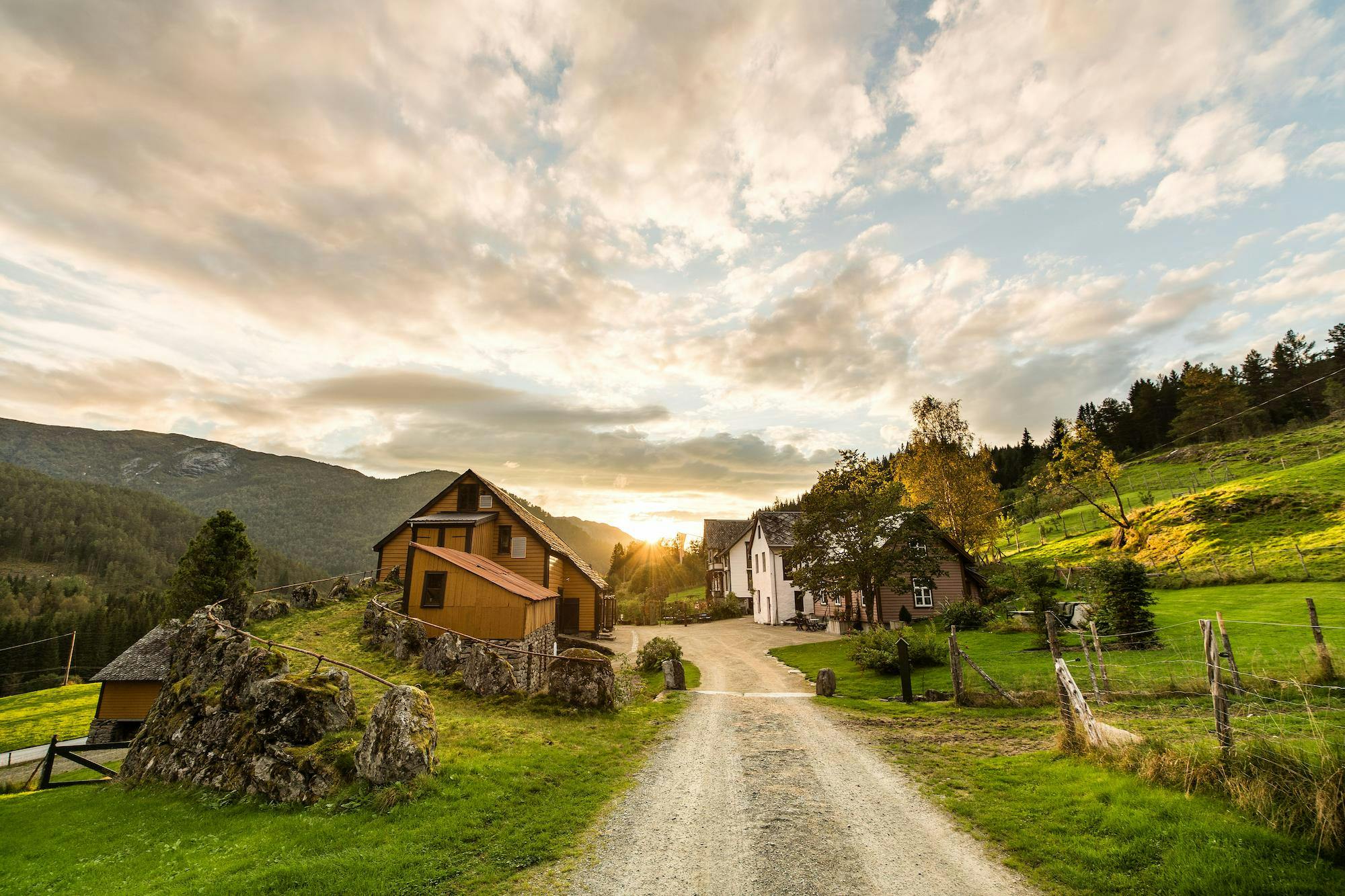 Norwegian luxury farm stay