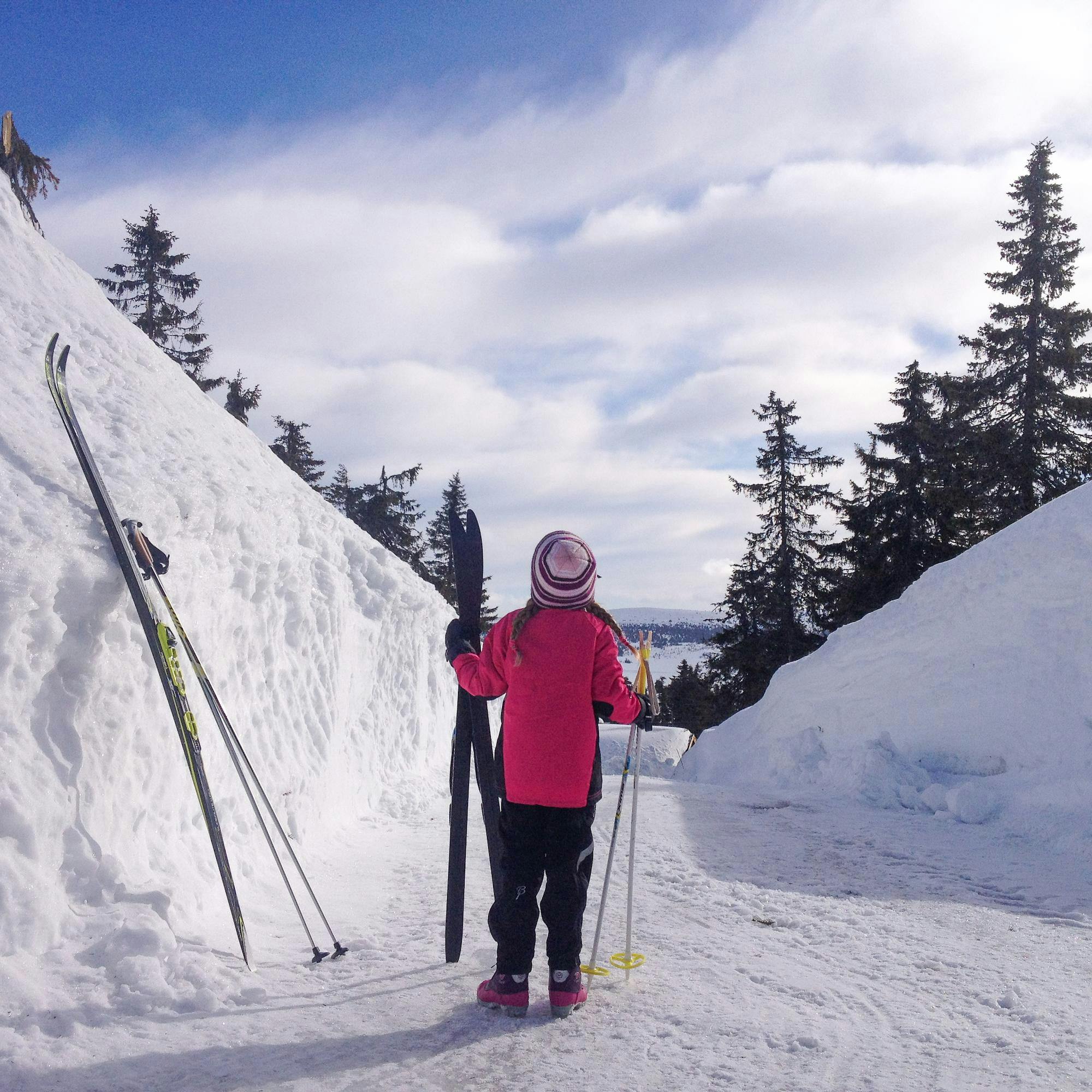 Cross country skiing in Norway