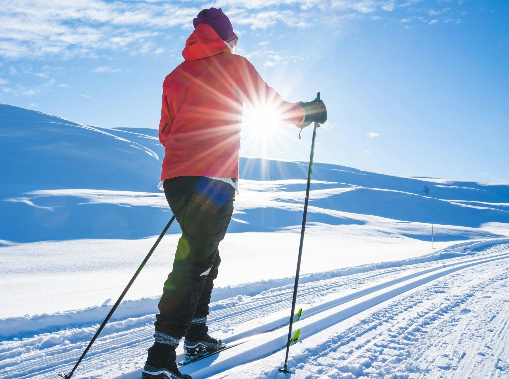 Cross-country skiing in Norway 